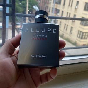 Chanel allure Home Sport EAU Extreme 3.4 Fl Oz about 60% left